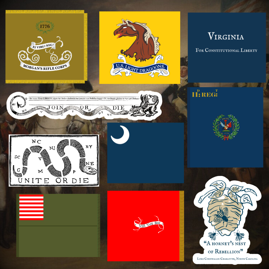 American War for Independence Sticker Set
