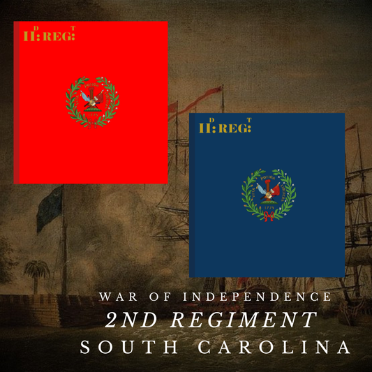 "VITA POTIOR LIBERTAS," - "Liberty rather than life" 2nd South Carolina Flag Sticker/Magnet