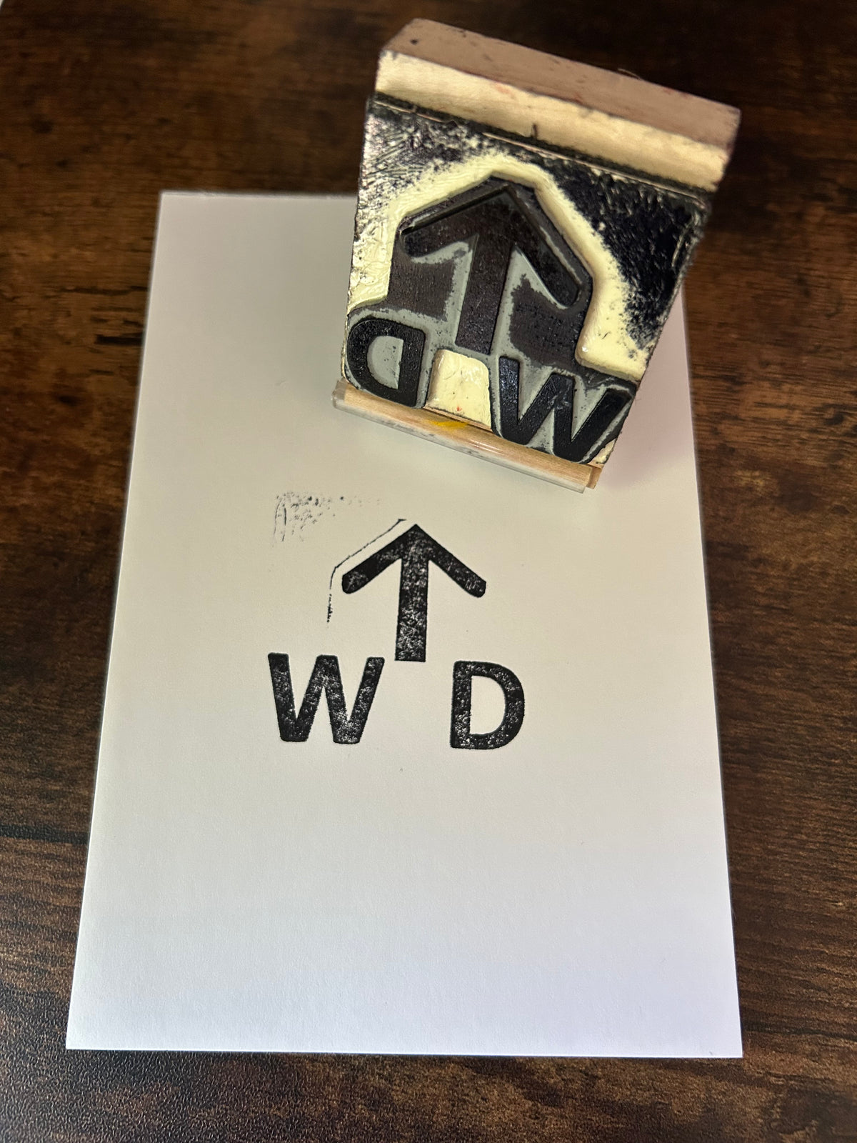 English Import Shirt (Arrow) Stamp
