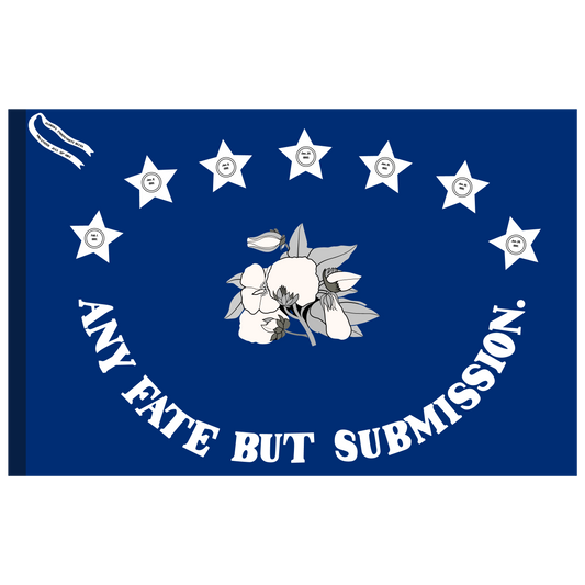 3rd Florida Flag "Any Fate But Submission" Sticker