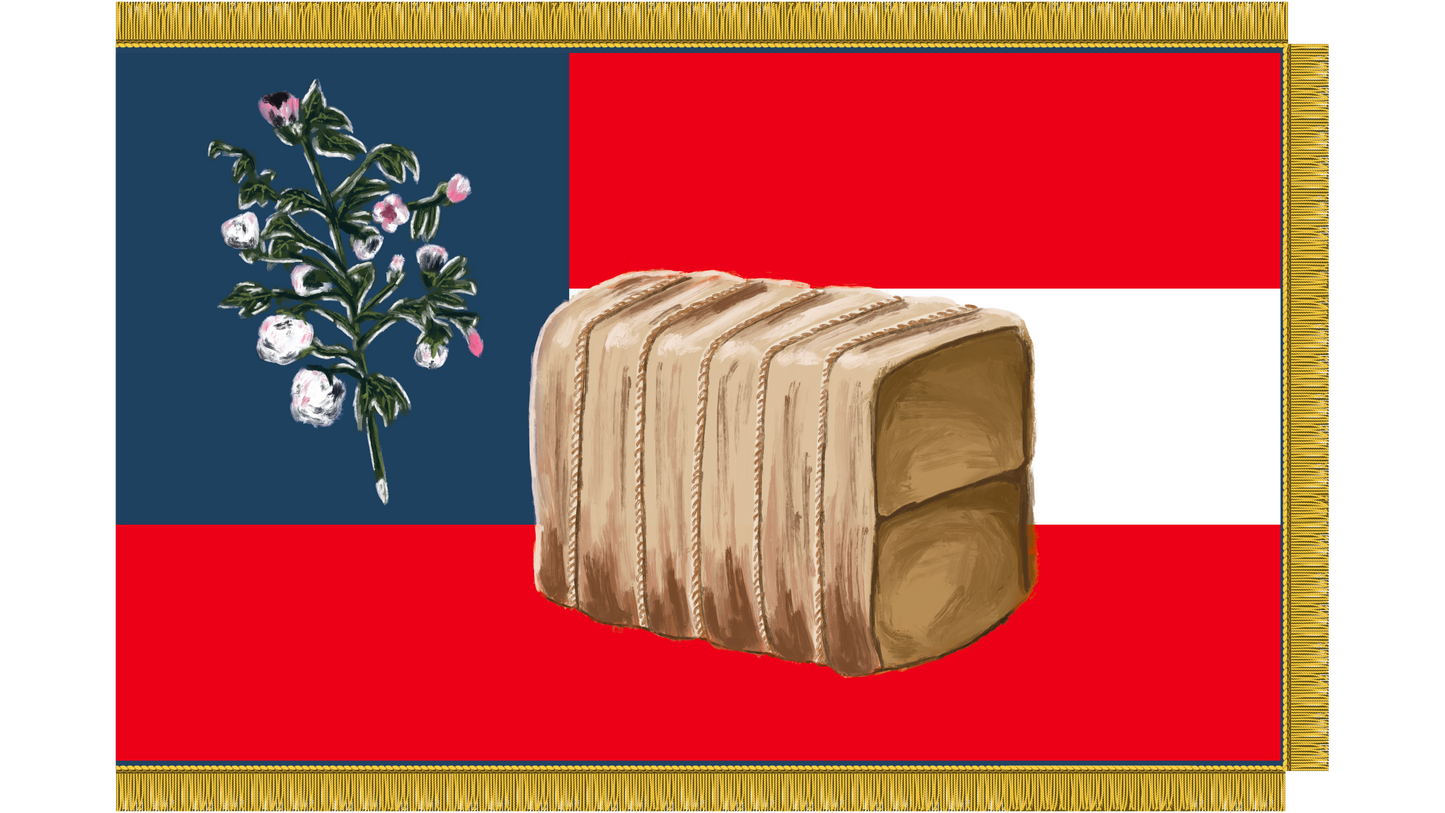 4th Alabama Flag Stickers