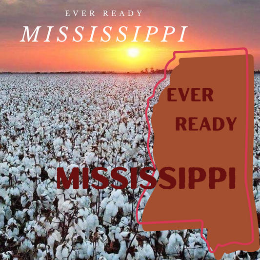 "Ever Ready" Mississippi Stickers