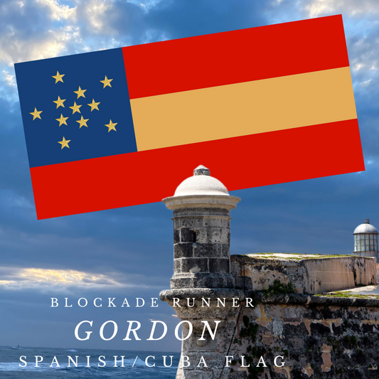 Gordon Blockade Runner Flag Stickers