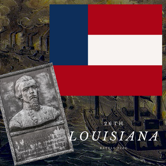 26th Louisiana Infantry Flag Sticker