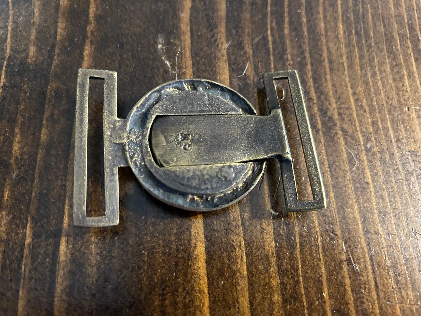 South Carolina State Spoon Buckle - Parsely Brass