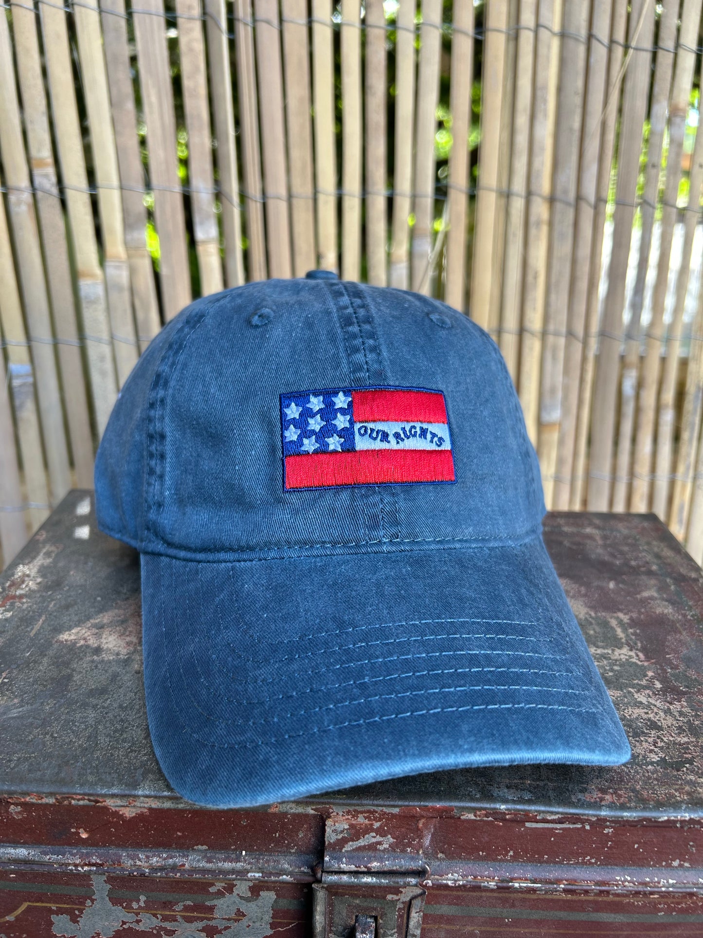 "Our Rights" 12th Louisiana Infantry Flag Cap