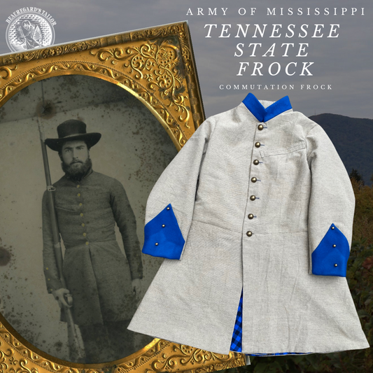 In-Stock Size 52 Tennessee State Frock Coat 1861-1862