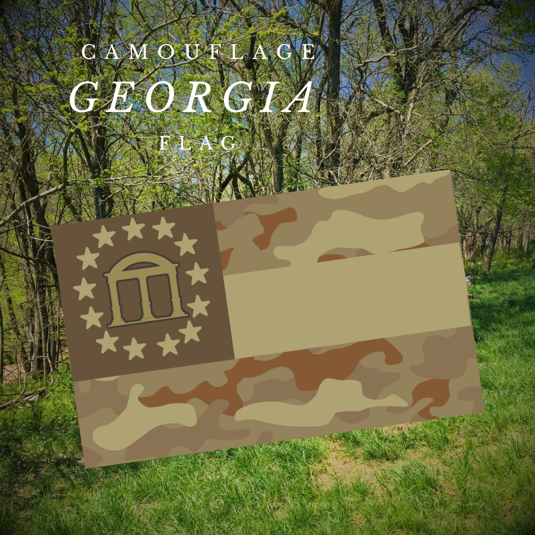 Georgia State Camouflage Flag