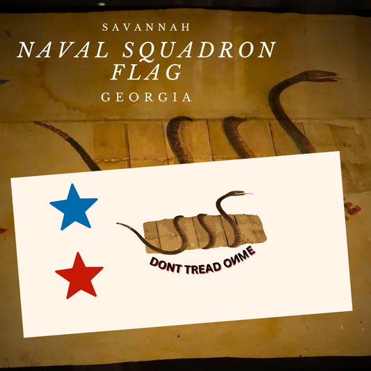 Savannah Naval Squadron - CSS Firefly Flag Stickers/Magnet