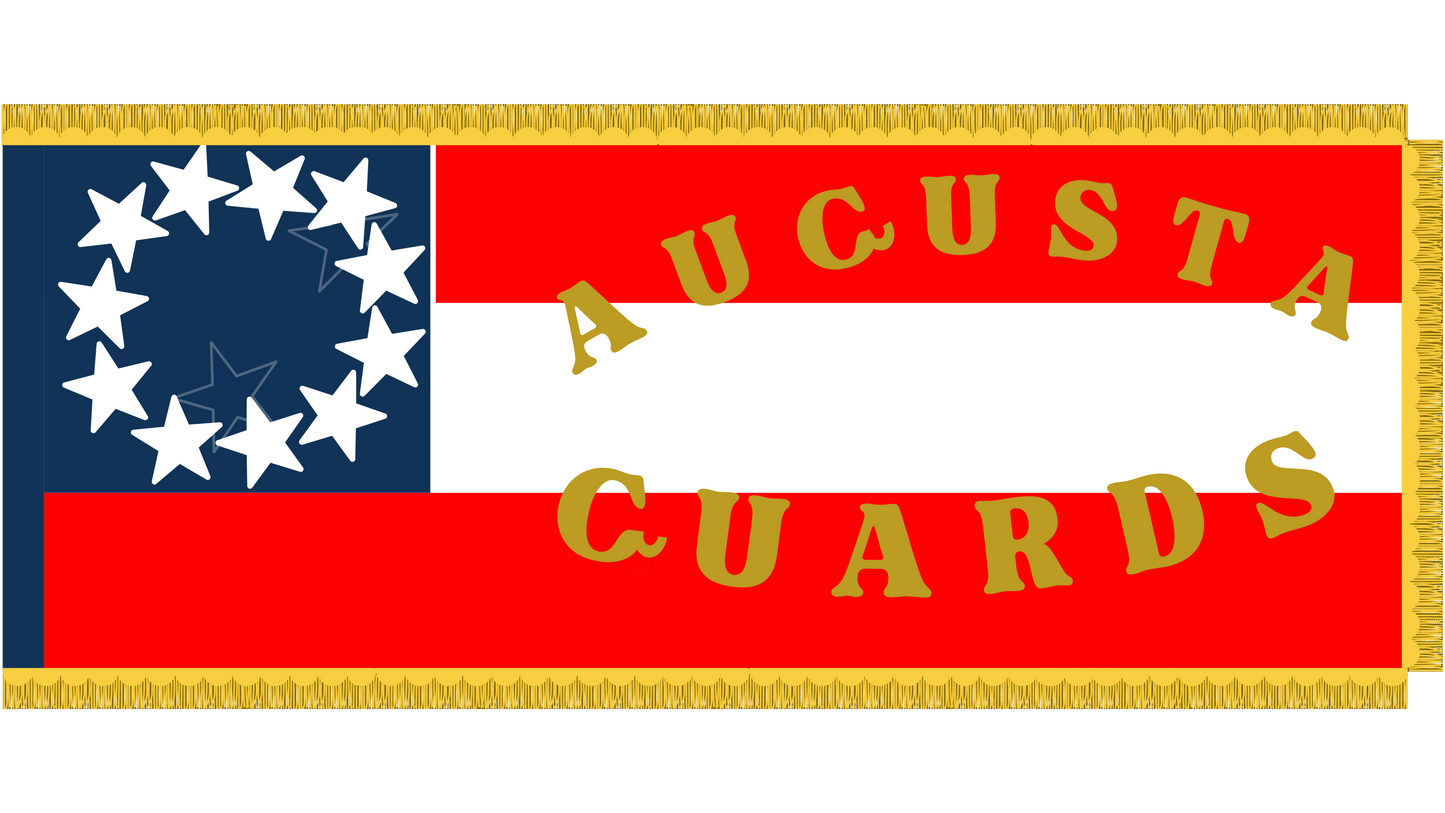 "God Shield the Brave" 27th Georgia Infantry Battalion Flag