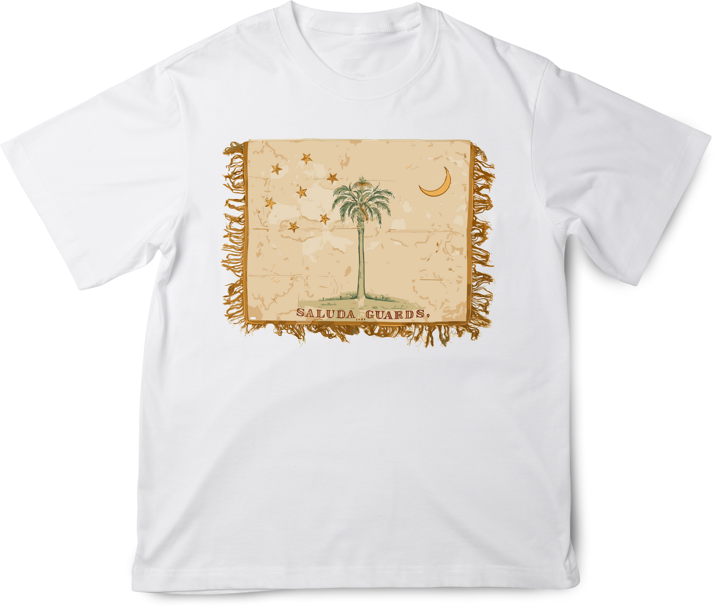 1st South Carolina Volunteers - Company O - Saluda Guards Flag Shirt