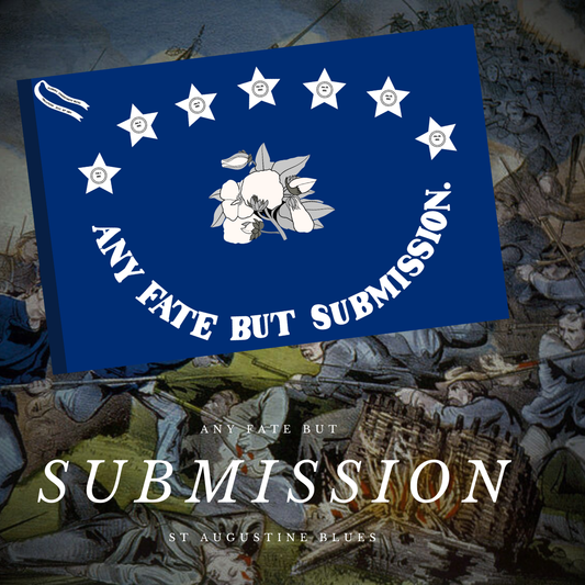 3rd Florida Flag "Any Fate But Submission" Sticker