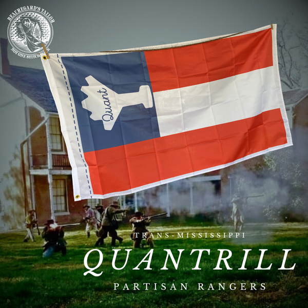 Quantrill Partisan Ranger Olathe Flag - House Flag – Beauregard's Tailor