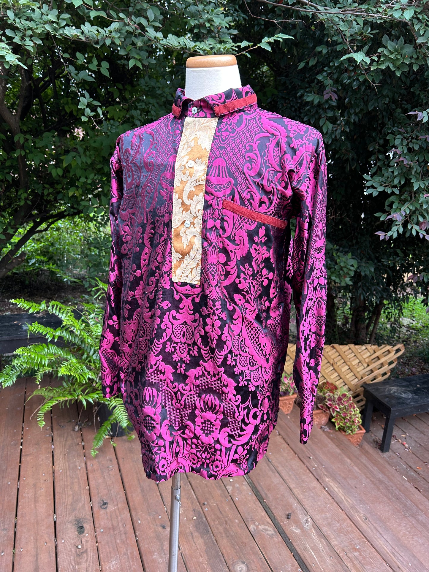 Paisley Confederate Shirt