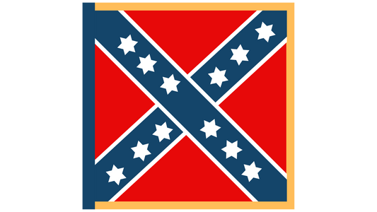 11th Mississippi Regimental Flag Stickers/Magnets