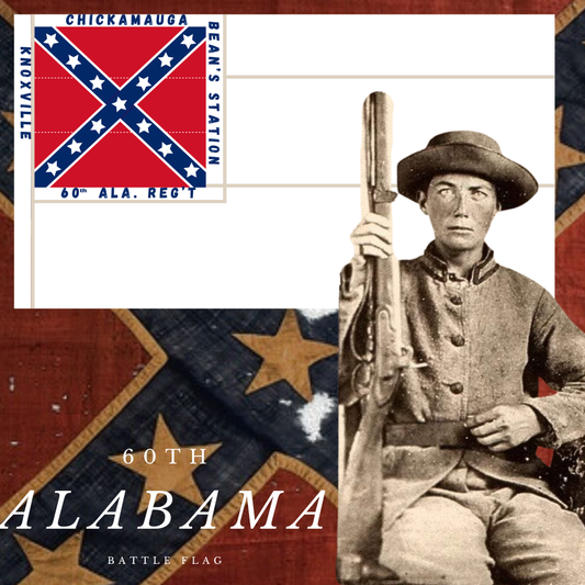 60th Alabama Regimental Colors Stickers