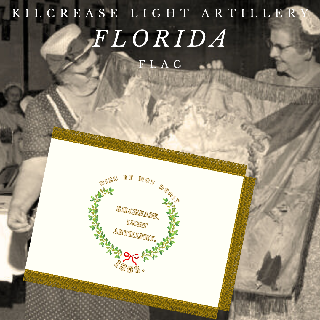 "God and Our Rights" Kilcrease Light Artillery Flag