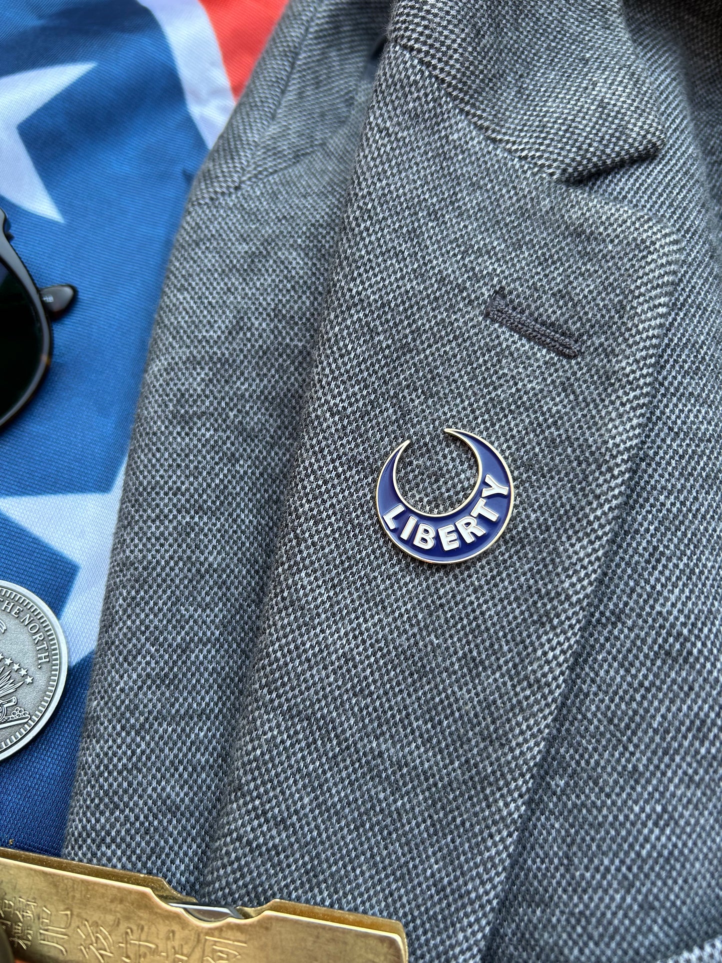 "Liberty" Fort Moultrie Lapel Pin
