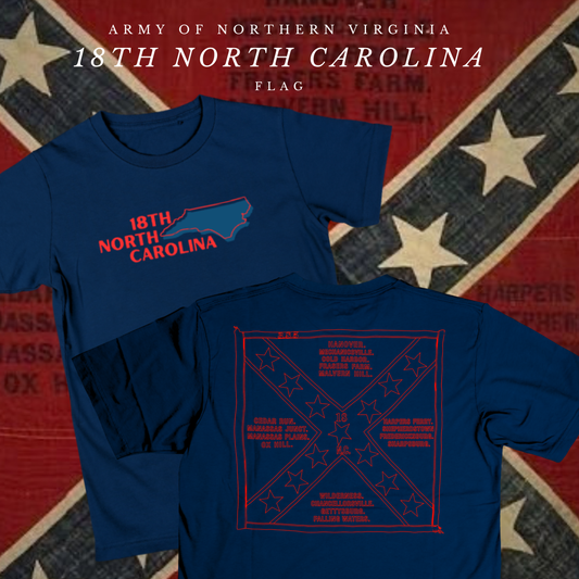 18th North Carolina Infantry Battle Flag Shirt