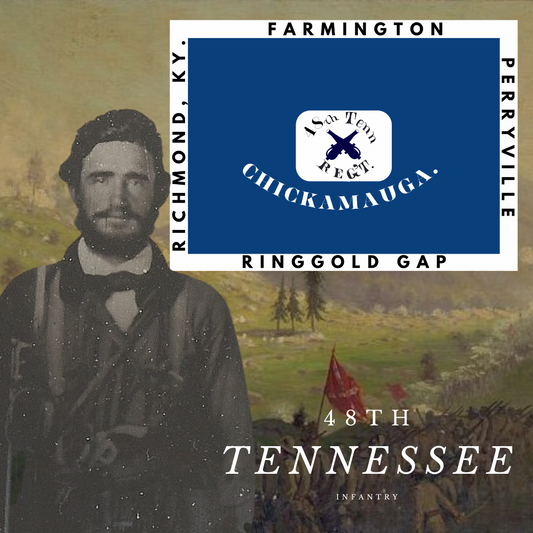 48th Tennessee Infantry Flag Sticker