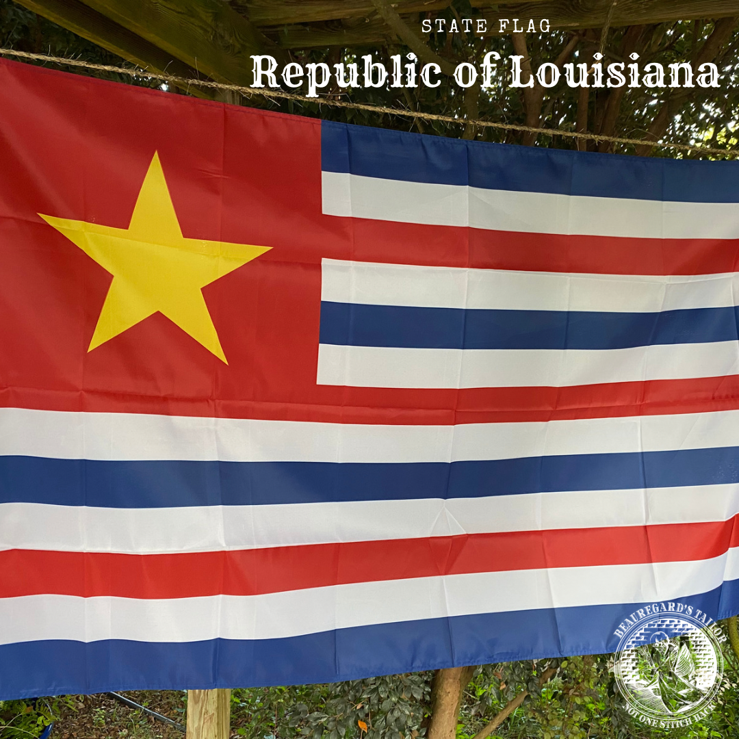 Republic of Louisiana House Flag