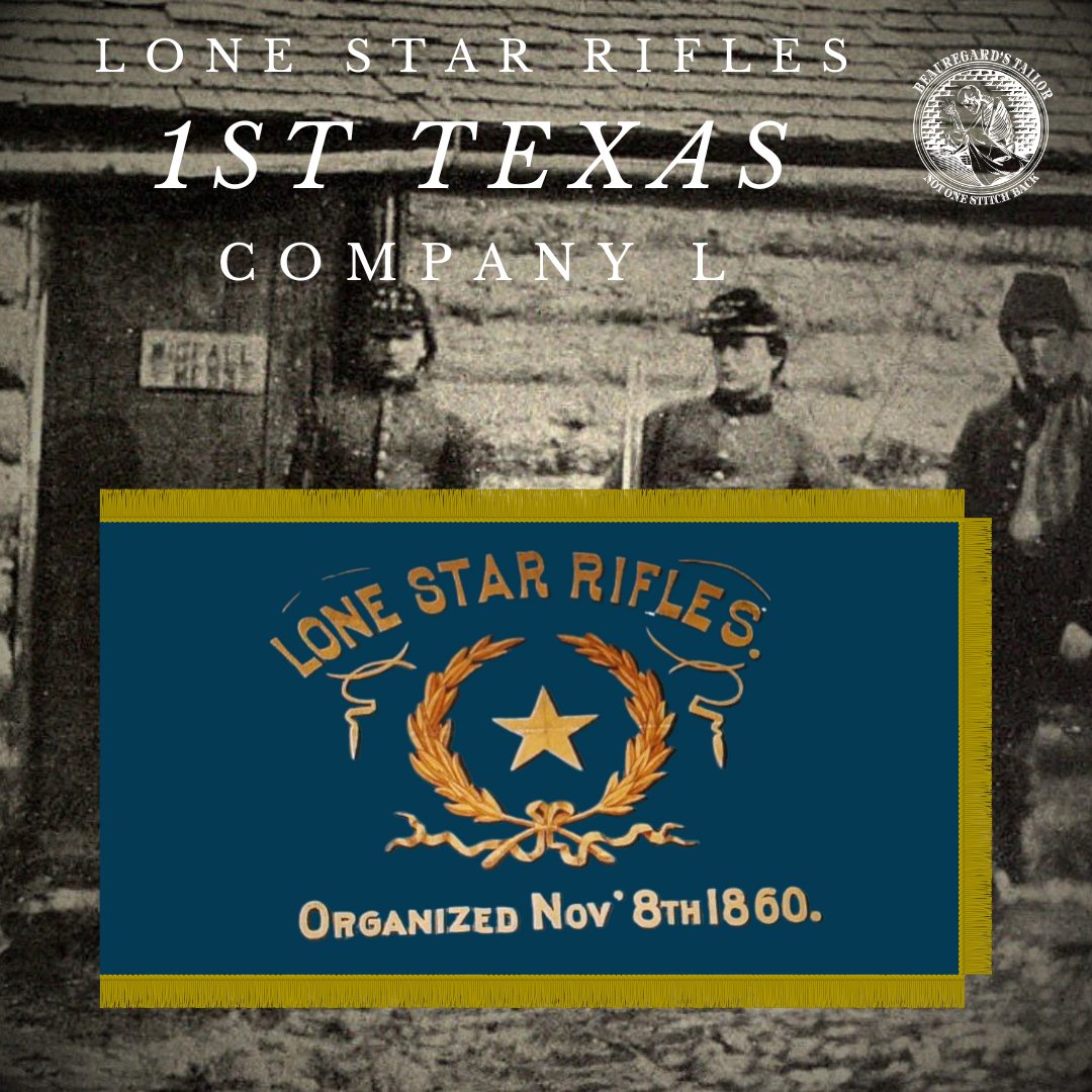 Lone Star Rifles - Company L - 1st Texas Infantry House Flag