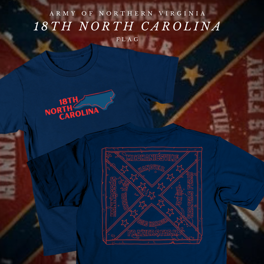 18th North Carolina Infantry Battle Flag Shirt