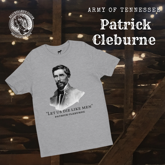 General Patrick Cleburne Gray T-Shirt XXL