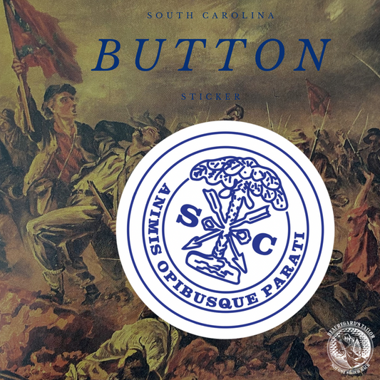 South Carolina Button Sticker