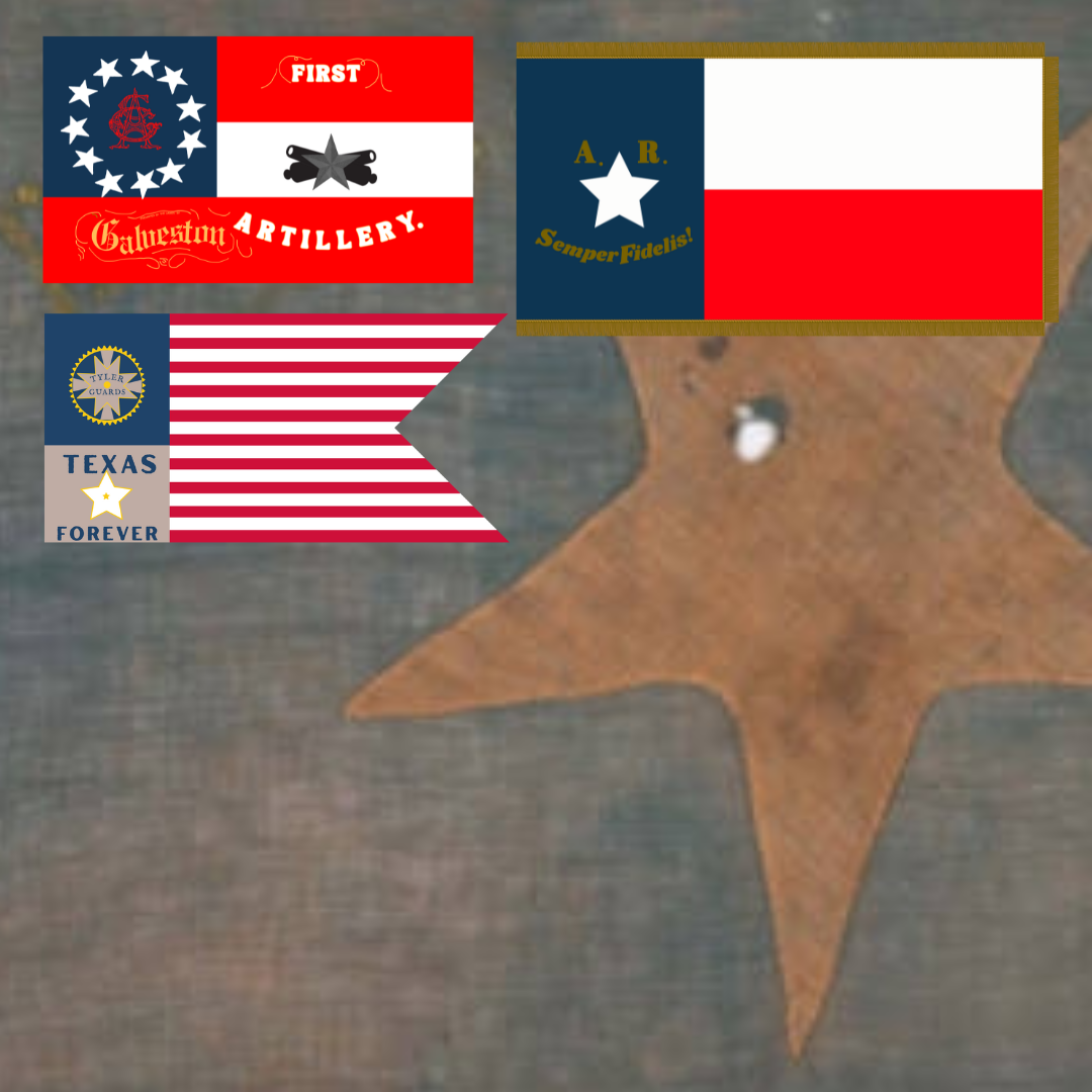Texas Flag Sticker Set
