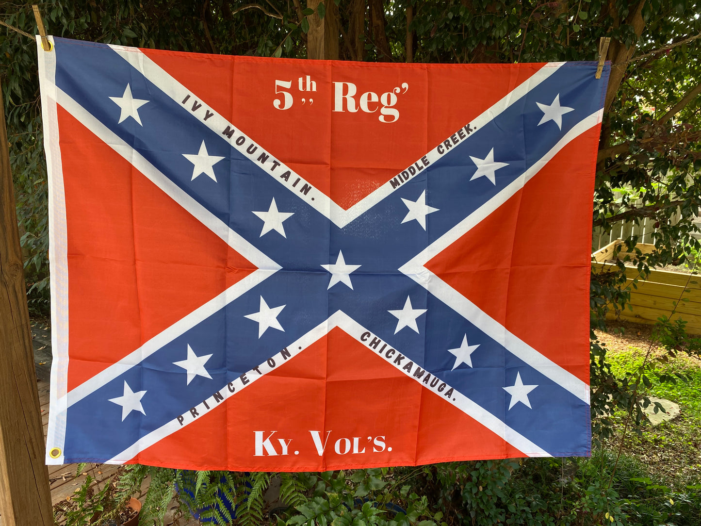 5th Kentucky Infantry House Flag