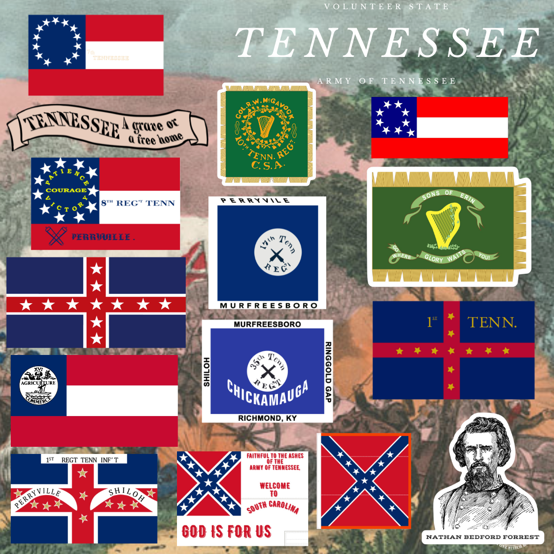Tennessee Sticker Collection – Beauregard's Tailor
