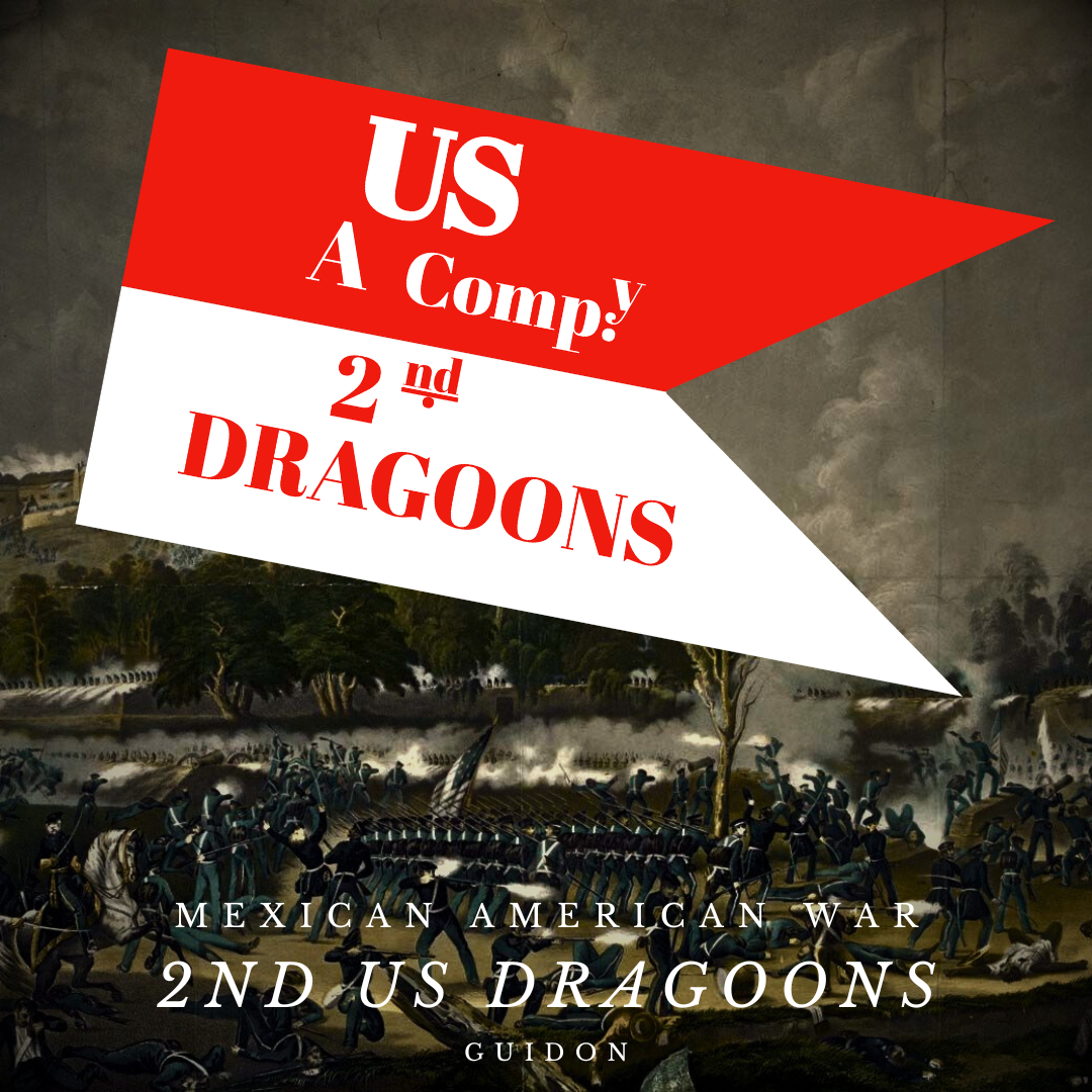 2nd US Dragoons - Company A - Guidon