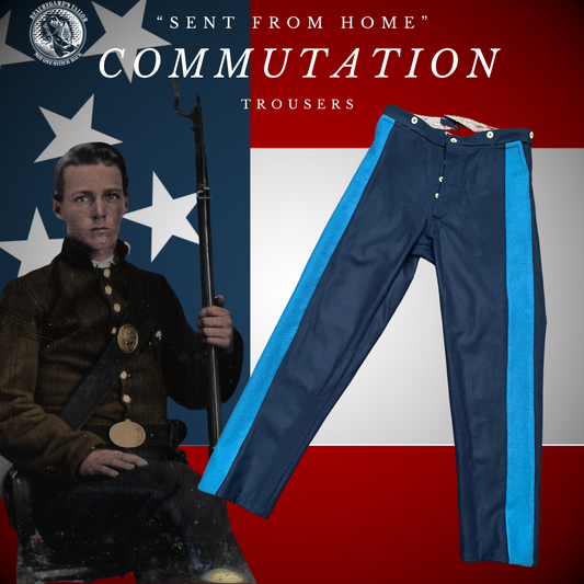 Trimmed  Commutation Trousers 1861-1865