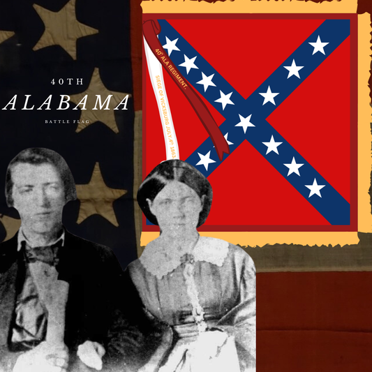 40th Alabama Regimental Colors Stickers