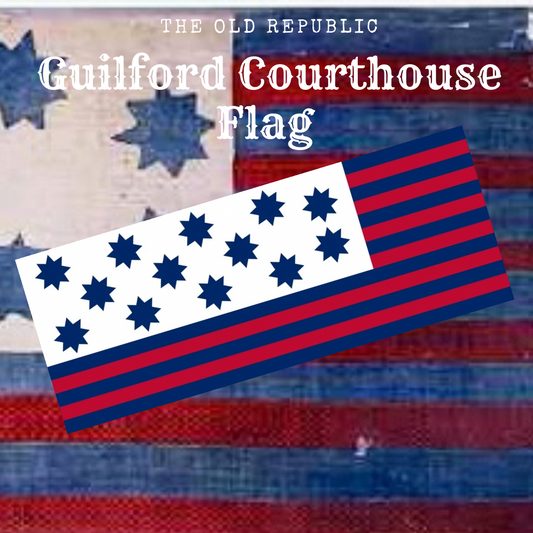 Guilford Courthouse Flag Stickers