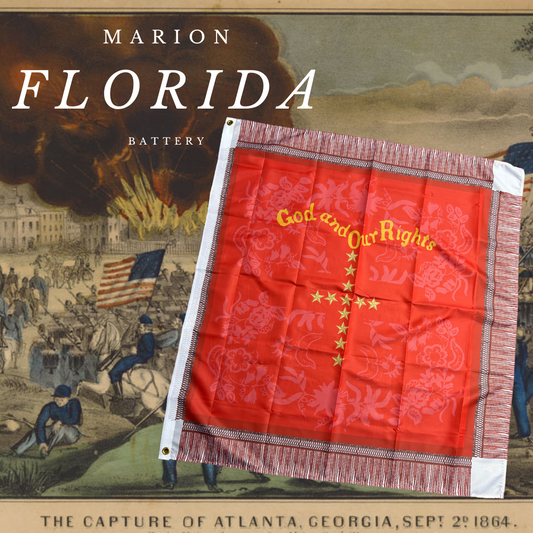 "God and Our Rights" Marion Light Artillery, Florida Battery House Flag