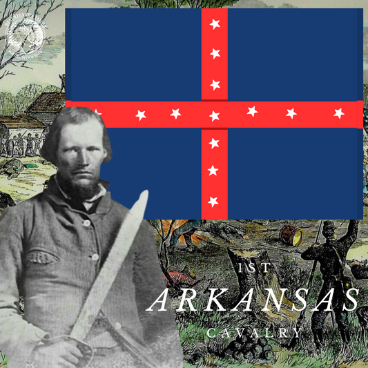 1st Arkansas Cavalry House Flag