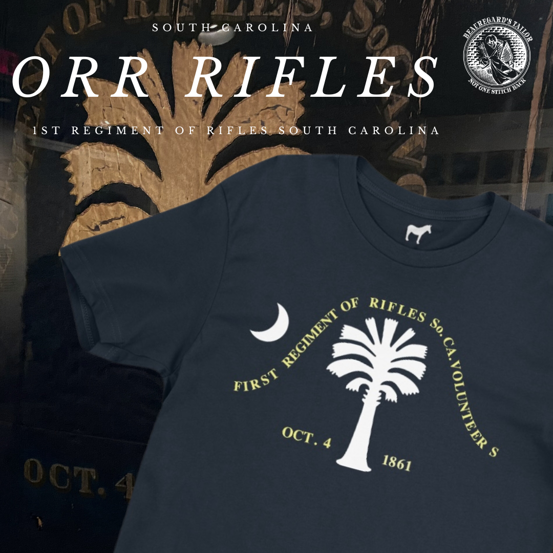 1st Orr's Regiment of Rifles South Carolina Volunteers Shirt ...
