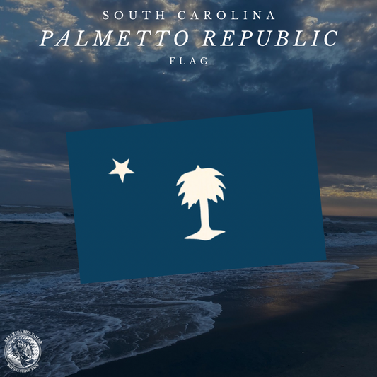 "Palmetto Republic" Flag Stickers