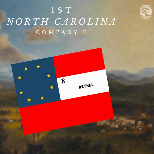 "Buncombe Riflemen" Company E - 1st North Carolina Infantry Flag