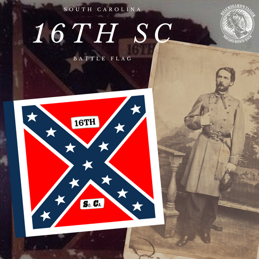 "Greenville Boys" 16th South Carolina Flag Sticker