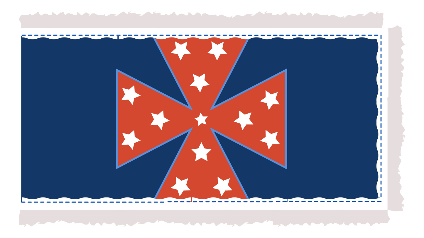 General John Adam's Brigade House Flag