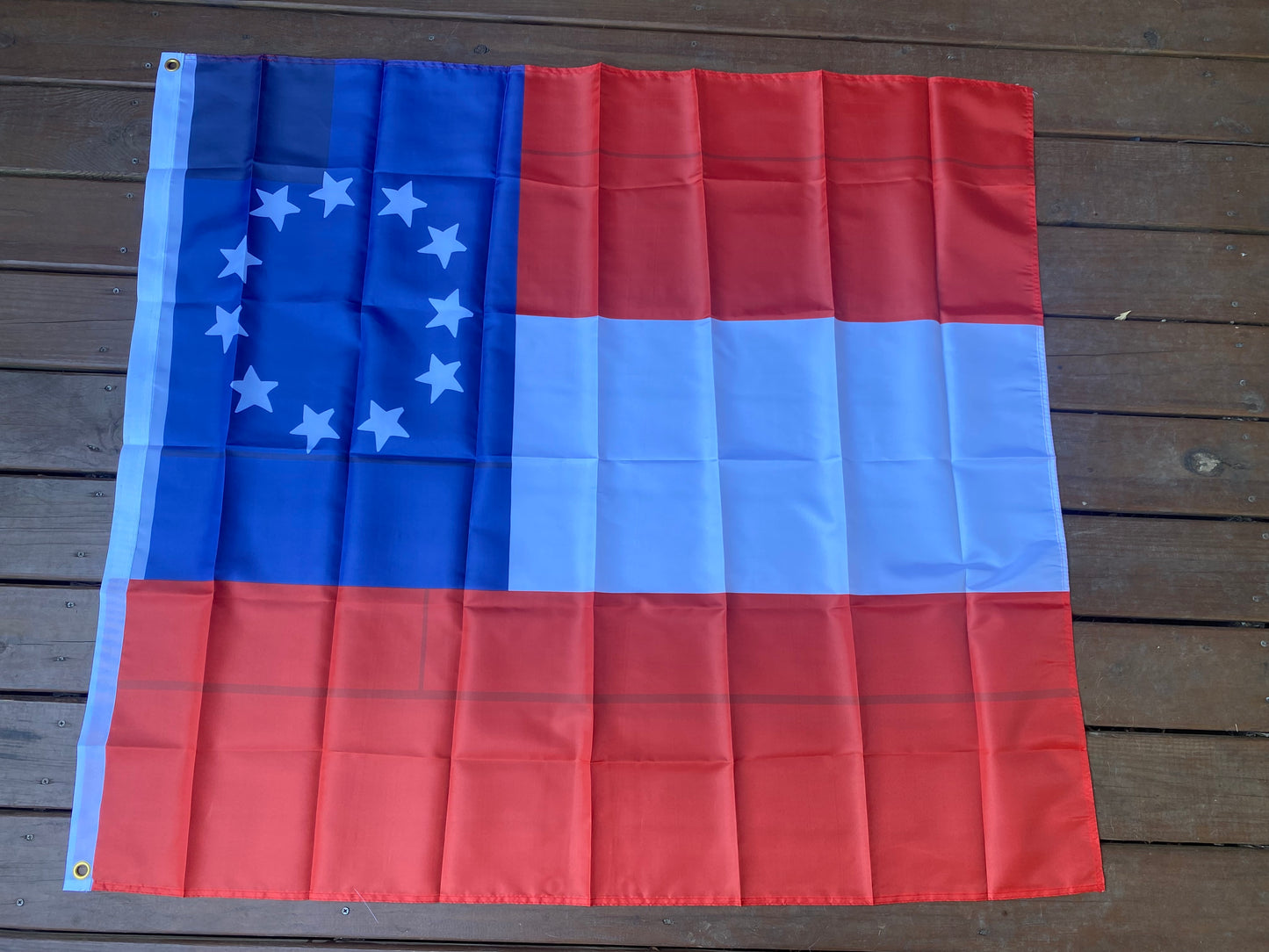 Fort McAllister 1st National House Flag