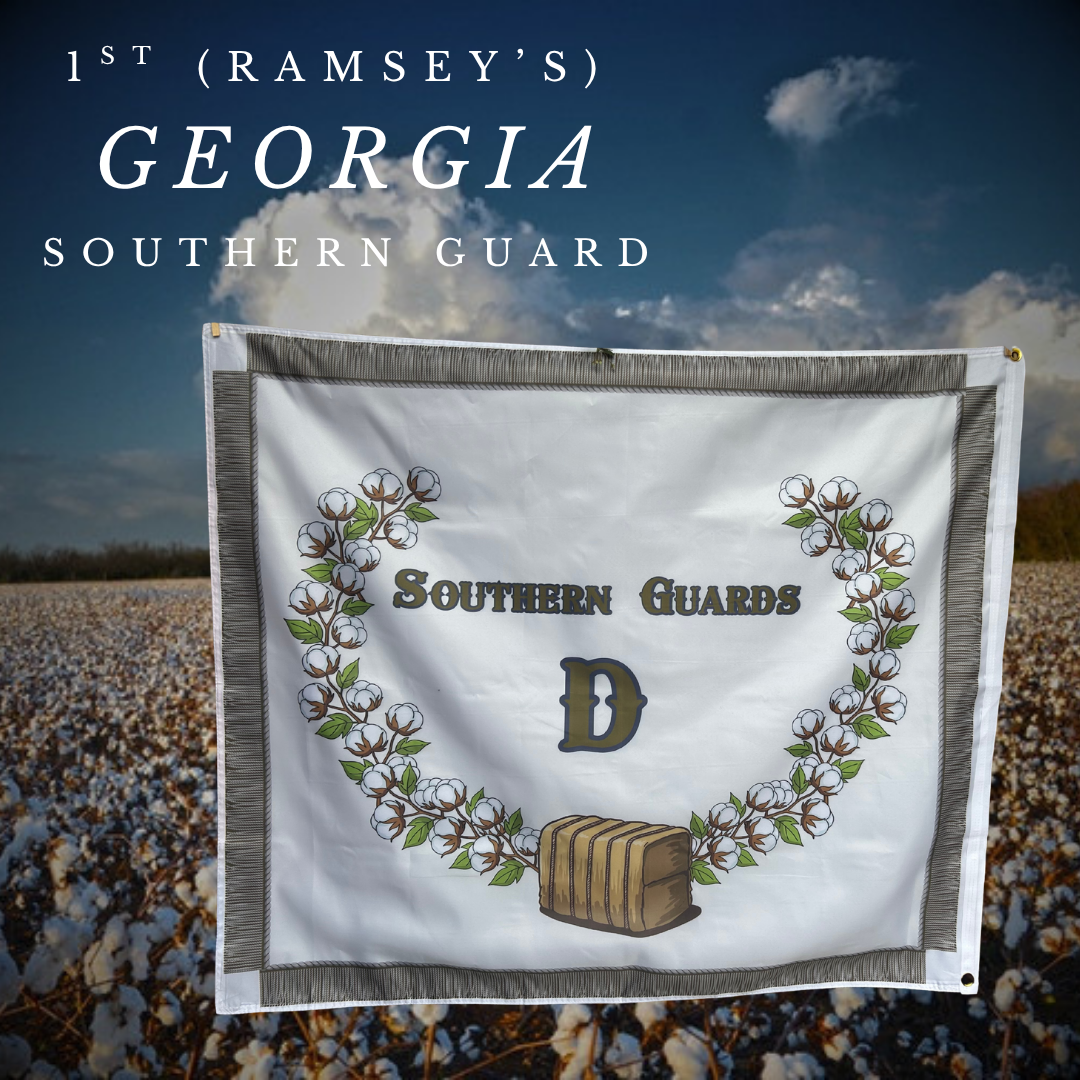 1st Georgia Volunteers - Southern Guards - Company D Flag