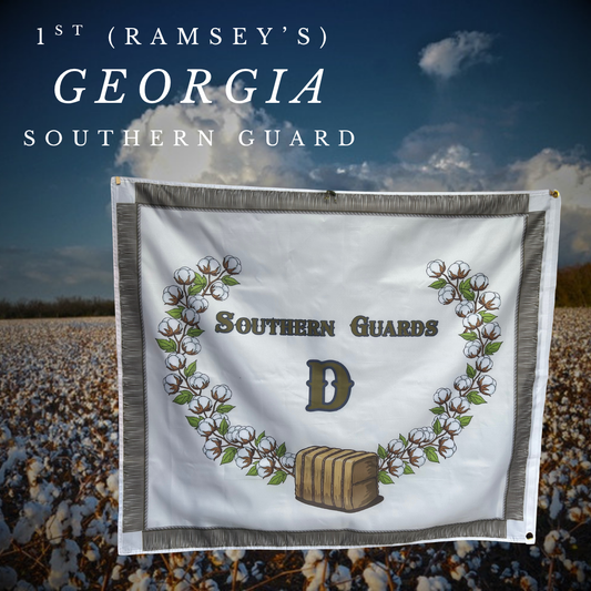 1st Georgia Volunteers - Southern Guards - Company D Flag