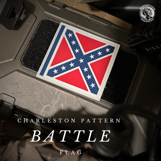 Battle Flag - Charleston Pattern Patch
