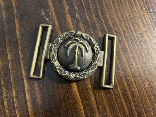 South Carolina State Spoon Buckle - Parsely Brass