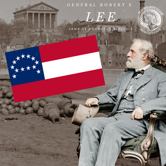 General Robert E. Lee Headquarters Flag Magnet/Stickers