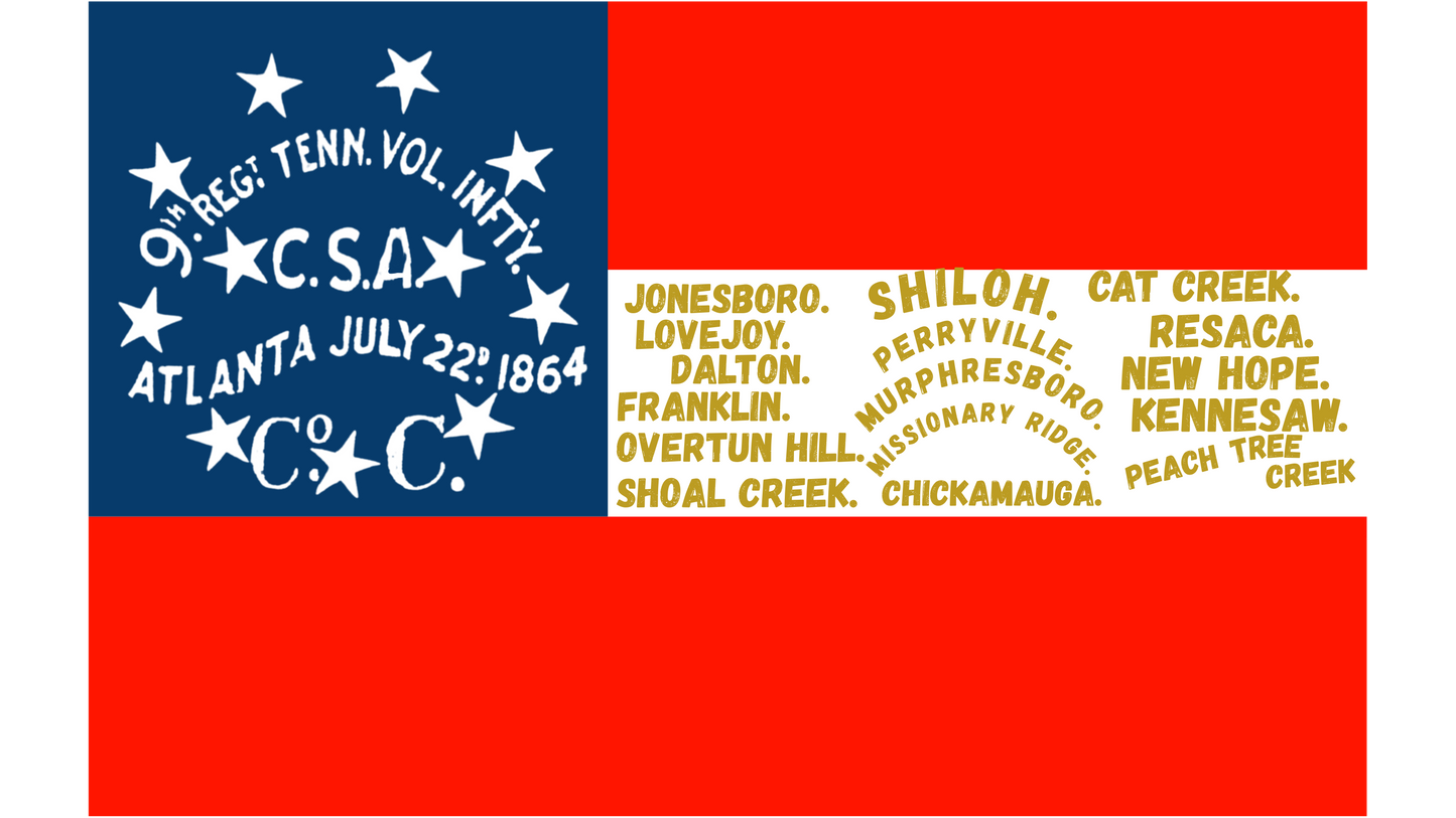 9th Tennessee - Company C Flag